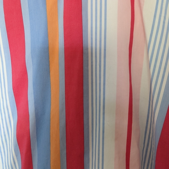 Candy stripe ruffle maxi skirt Anthropologie style - Picture 4 of 11